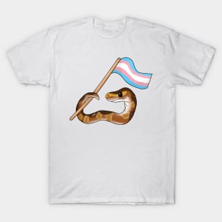 Ball Python Pride [Normal Morph, Transgender] T-Shirt